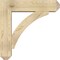 Ekena Millwork Thorton Craftsman Rough Sawn Bracket w/ Offset Brace, Douglas Fir, 8"W x 32"D x 32"H BKT0806X32X32THR04RDF - alternate 4